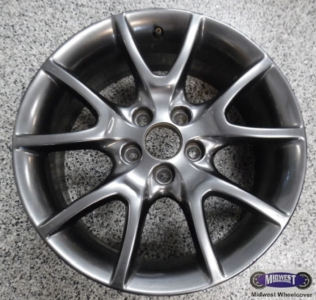 2481b, USED RIM, 17X7-1/2, 5 LUG, 110MM, 13-16, DODGE, DART, ALUM ...