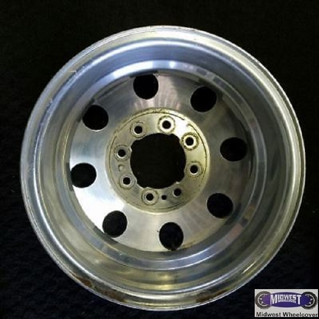 3142, Used Rims, 16X6, 8 LUG, 61/2", 9497, FORD, F350. ALUM WITH