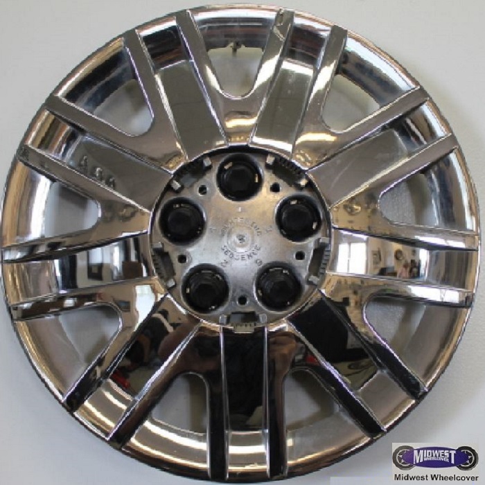 7042A, Hubcap Used, 16", 04-08, MERC, GRAND MARQUIS, CHROME, 9 SPOKE ...